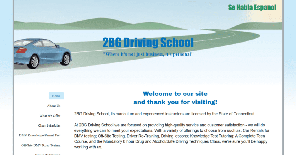2BG Driving School
