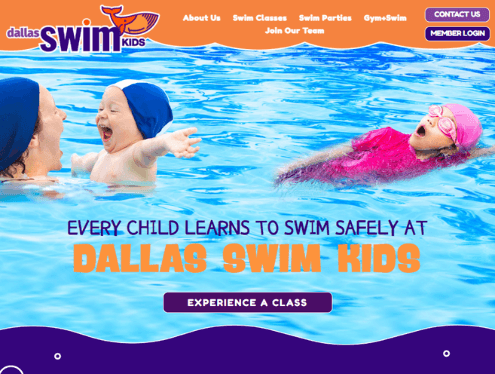Escuela de natación Dallas Swim Kids