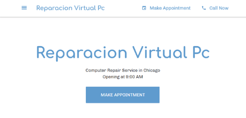 ReparaciÃ³n Virtual PC