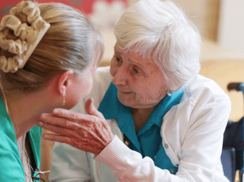 Servicio de salud a los ancianos