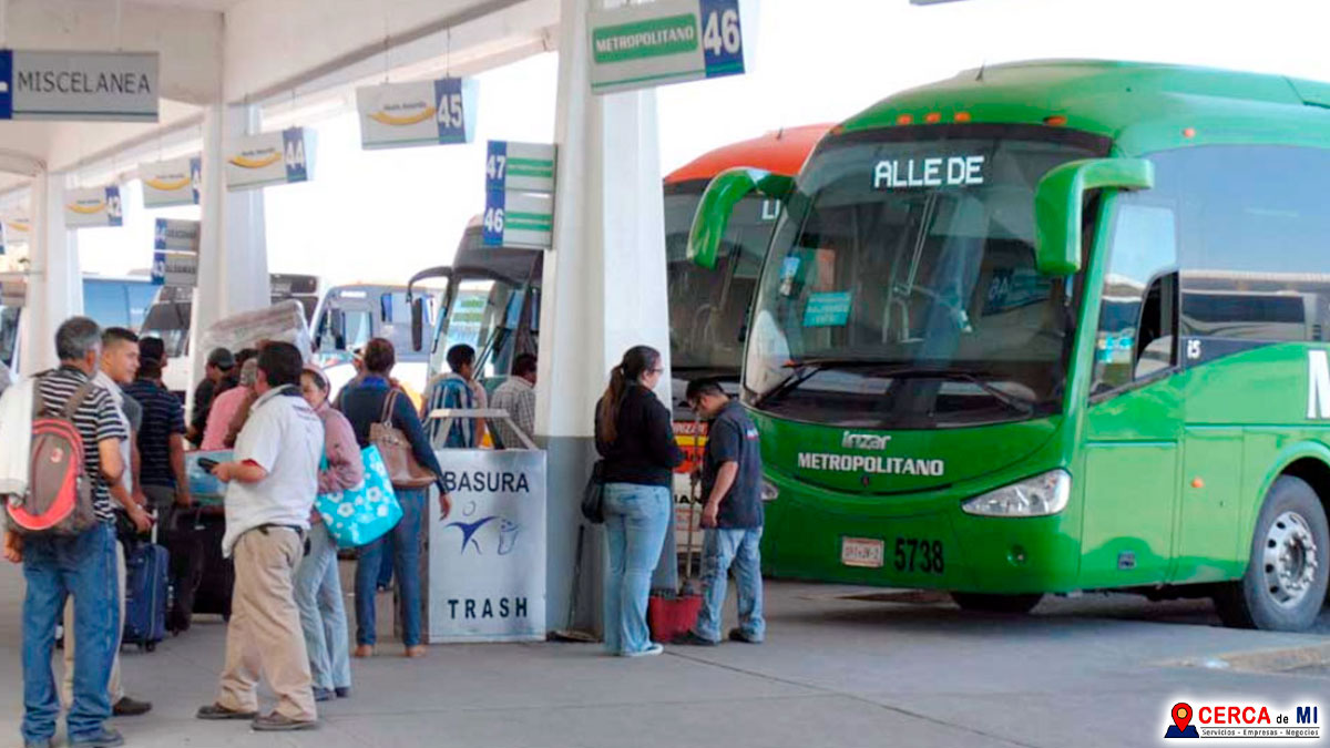 Donde puedo comprar boletos de autobús para México: Centrales de autobuses